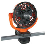 Load image into Gallery viewer, Chill-its 6090 Rechargeable Portable Jobsite Fan, 9.5, Orange/black, Ships In 1-3 Business Days