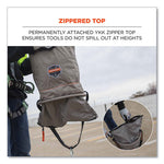 Load image into Gallery viewer, Arsenal 5973 Hoist Bucket Tool Bag With D-rings And Zipper Top, 12.5 X 12.5 X 17, Gray, Ships In 1-3 Business Days