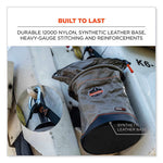 Load image into Gallery viewer, Arsenal 5974 Hoist Bucket Tool Bag W/ Swiveling Carabiner And Zipper Top, 12.5 X 12.5 X 17, Gray, Ships In 1-3 Business Days