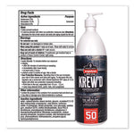 Load image into Gallery viewer, Krewd 6355 Spf 50 Sunscreen Lotion, 32 Oz Pump Bottle, Ships In 1-3 Business Days