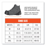 Load image into Gallery viewer, Trex 6300 One Piece Slip-on Ice Cleats, X-large, Black, Pair, Ships In 1-3 Business Days