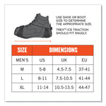 Load image into Gallery viewer, Trex 6310 Adjustable Slip-on Ice Cleats, Large, Black, Pair, Ships In 1-3 Business Days