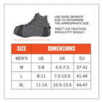 Load image into Gallery viewer, Trex 6310 Adjustable Slip-on Ice Cleats, X-large, Black, Pair, Ships In 1-3 Business Days