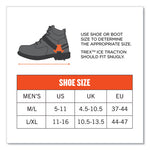 Load image into Gallery viewer, Trex 6315 Strap-on Heel Ice Cleats, Medium/large, Black, Pair, Ships In 1-3 Business Days