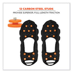 Load image into Gallery viewer, Trex 6304 One-piece Step-in Full Coverage Ice Cleats, Small, Black, Pair, Ships In 1-3 Business Days