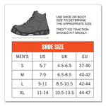 Load image into Gallery viewer, Trex 6304 One-piece Step-in Full Coverage Ice Cleats, Large, Black, Pair, Ships In 1-3 Business Days