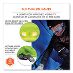 Load image into Gallery viewer, N-ferno 6804 Skull Cap Winter Hat With Led Lights, One Size Fits Mosts, Lime, Ships In 1-3 Business Days