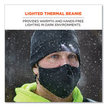 Load image into Gallery viewer, N-ferno 6804 Skull Cap Winter Hat With Led Lights, One Size Fits Mosts, Black, Ships In 1-3 Business Days