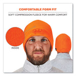 Load image into Gallery viewer, N-ferno 6804 Skull Cap Winter Hat With Led Lights, One Size Fits Most, Orange, Ships In 1-3 Business Days