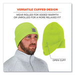 Load image into Gallery viewer, N-ferno 6806 Cuffed Rib Knit Winter Hat, One Size Fits Most, Lime, Ships In 1-3 Business Days
