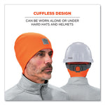 Load image into Gallery viewer, N-ferno 6812 Rib Knit Beanie, One Size Fits Most, Orange, Ships In 1-3 Business Days