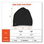Load image into Gallery viewer, N-ferno 6818 Knit Winter Hat Fleece Lined, One Size Fits Most, Black, Ships In 1-3 Business Days
