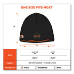Load image into Gallery viewer, N-ferno 6820 Fr Cotton Fleece Knit Hat, One Size Fits Most, Black, Ships In 1-3 Business Days