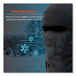 Load image into Gallery viewer, N-ferno 6823 Hinged Balaclava Face Mask, Fleece, One Size Fits Most, Black, Ships In 1-3 Business Days