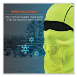 Load image into Gallery viewer, N-ferno 6823 Hinged Balaclava Face Mask, Fleece, One Size Fits Most, Lime, Ships In 1-3 Business Days