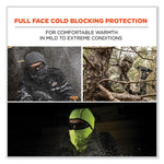 Load image into Gallery viewer, N-ferno 6823 Hinged Balaclava Face Mask, Fleece, One Size Fits Most, Lime, Ships In 1-3 Business Days