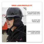 Load image into Gallery viewer, N-ferno 6840 2-layer Poly Regular Winter Liner, Fleece/polyester, One Size Fits Most, Black, Ships In 1-3 Business Days