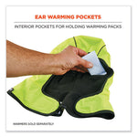 Load image into Gallery viewer, N-ferno 6842 2-layer Poly Shoulder Winter Liner, Fleece/polyester, One Size Fits Most, Lime, Ships In 1-3 Business Days