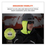 Load image into Gallery viewer, N-ferno 6842 2-layer Poly Shoulder Winter Liner, Fleece/polyester, One Size Fits Most, Lime, Ships In 1-3 Business Days