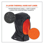 Load image into Gallery viewer, N-ferno 6842 2-layer Poly Shoulder Winter Liner, Fleece/polyester, One Size Fits Most, Black, Ships In 1-3 Business Days