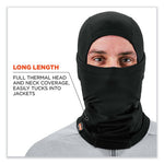 Load image into Gallery viewer, N-ferno 6844 Dual-layer Balaclava Face Mask, Nylon; Spandex, One Size Fits Most, Black, Ships In 1-3 Business Days