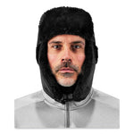Load image into Gallery viewer, N-ferno 6802 Classic Trapper Hat, X-small, Black, Ships In 1-3 Business Days