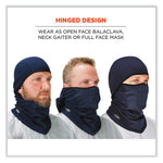 Load image into Gallery viewer, N-ferno 6823 Hinged Balaclava Face Mask, Fleece, One Size Fits Most, Navy, Ships In 1-3 Business Days