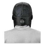 Load image into Gallery viewer, N-ferno 6802z Zippered Trapper Hat, Small/medium, Black, Ships In 1-3 Business Days