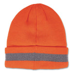 Load image into Gallery viewer, N-ferno 6803 Reflective Rib Knit Winter Hat, One Size Fits Most, Orange, Ships In 1-3 Business Days