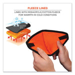 Load image into Gallery viewer, N-ferno 6872 2-layer Fr Mouthpiece, Modacrylic Cotton, One Size Fits Most, Black, Ships In 1-3 Business Days