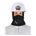 Load image into Gallery viewer, N-ferno 6876 2-layer Fr Liner + Mouthpiece Kit, Modacrylic Cotton, One Size Fits Most, Black, Ships In 1-3 Business Days