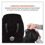 Load image into Gallery viewer, N-ferno 6882 2-layer Fr Cotton Shoulder Winter Liner, Modacrylic Cotton, One Size Fit Most, Black, Ships In 1-3 Business Days