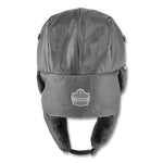 Load image into Gallery viewer, N-ferno 6802zi Zipper Trapper Hat + Universal Bump Cap, S/m, Black, Ships In 1-3 Business Days
