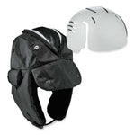 Load image into Gallery viewer, N-ferno 6802zi Zipper Trapper Hat + Universal Bump Cap, S/m, Black, Ships In 1-3 Business Days