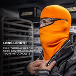 Load image into Gallery viewer, N-ferno 6821 Fleece Balaclava Face Mask, One Size Fits Most, Orange, Ships In 1-3 Business Days