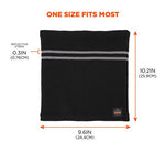 Load image into Gallery viewer, N-ferno 6961 Reflective Winter Neck Gaiter, One Size Fits Most, Black, Ships In 1-3 Business Days