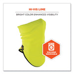 Load image into Gallery viewer, N-ferno 6960 Fleece Neck Gaiter, Fleece, One Size Fits Most, Hi-vis Lime, Ships In 1-3 Business Days