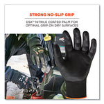 Load image into Gallery viewer, Proflex 7001-case Nitrile Coated Gloves, Black, Medium, 144 Pairs/carton, Ships In 1-3 Business Days