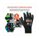 Load image into Gallery viewer, Proflex 7001 Nitrile-coated Gloves, Black, Large, 144 Pairs/pack, Ships In 1-3 Business Days