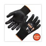 Load image into Gallery viewer, Proflex 7001 Nitrile-coated Gloves, Black, Large, 144 Pairs/pack, Ships In 1-3 Business Days