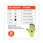 Load image into Gallery viewer, Proflex 7021 Hi-vis Nitrile-coated Cr Gloves, Lime, Large, 144 Pairs/carton, Ships In 1-3 Business Days
