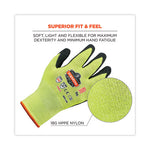 Load image into Gallery viewer, Proflex 7021 Hi-vis Nitrile-coated Cr Gloves, Lime, Large, 144 Pairs/carton, Ships In 1-3 Business Days
