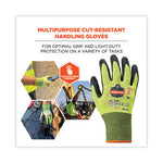 Load image into Gallery viewer, Proflex 7022 Ansi A2 Coated Cr Gloves Dsx, Lime, Large, 144 Pairs/pack, Ships In 1-3 Business Days