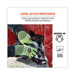 Load image into Gallery viewer, Proflex 7022 Ansi A2 Coated Cr Gloves Dsx, Lime, Large, 144 Pairs/pack, Ships In 1-3 Business Days