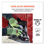 Load image into Gallery viewer, Proflex 7022-case Ansi A2 Coated Cr Gloves Dsx, Lime, 2x-large, 144 Pairs/carton, Ships In 1-3 Business Days