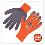 Load image into Gallery viewer, Proflex 7401-case Coated Lightweight Winter Gloves, Orange, Medium, 144 Pairs/carton, Ships In 1-3 Business Days