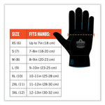 Load image into Gallery viewer, Proflex 7401-case Coated Lightweight Winter Gloves, Orange, Medium, 144 Pairs/carton, Ships In 1-3 Business Days
