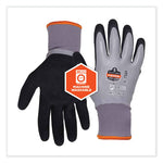 Load image into Gallery viewer, Proflex 7501-case Coated Waterproof Winter Gloves, Gray, Small, 144 Pairs/carton, Ships In 1-3 Business Days