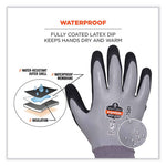 Load image into Gallery viewer, Proflex 7501-case Coated Waterproof Winter Gloves, Gray, Large, 144 Pairs/carton, Ships In 1-3 Business Days