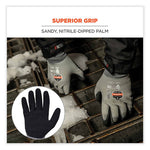 Load image into Gallery viewer, Proflex 7501-case Coated Waterproof Winter Gloves, Gray, Large, 144 Pairs/carton, Ships In 1-3 Business Days
